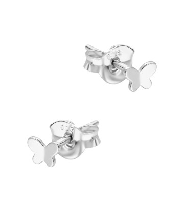 Little Butterfly Silver Stud Earring STS-6814